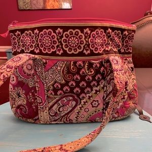 Vintage Vera Bradly Pink & Green Floral Purse